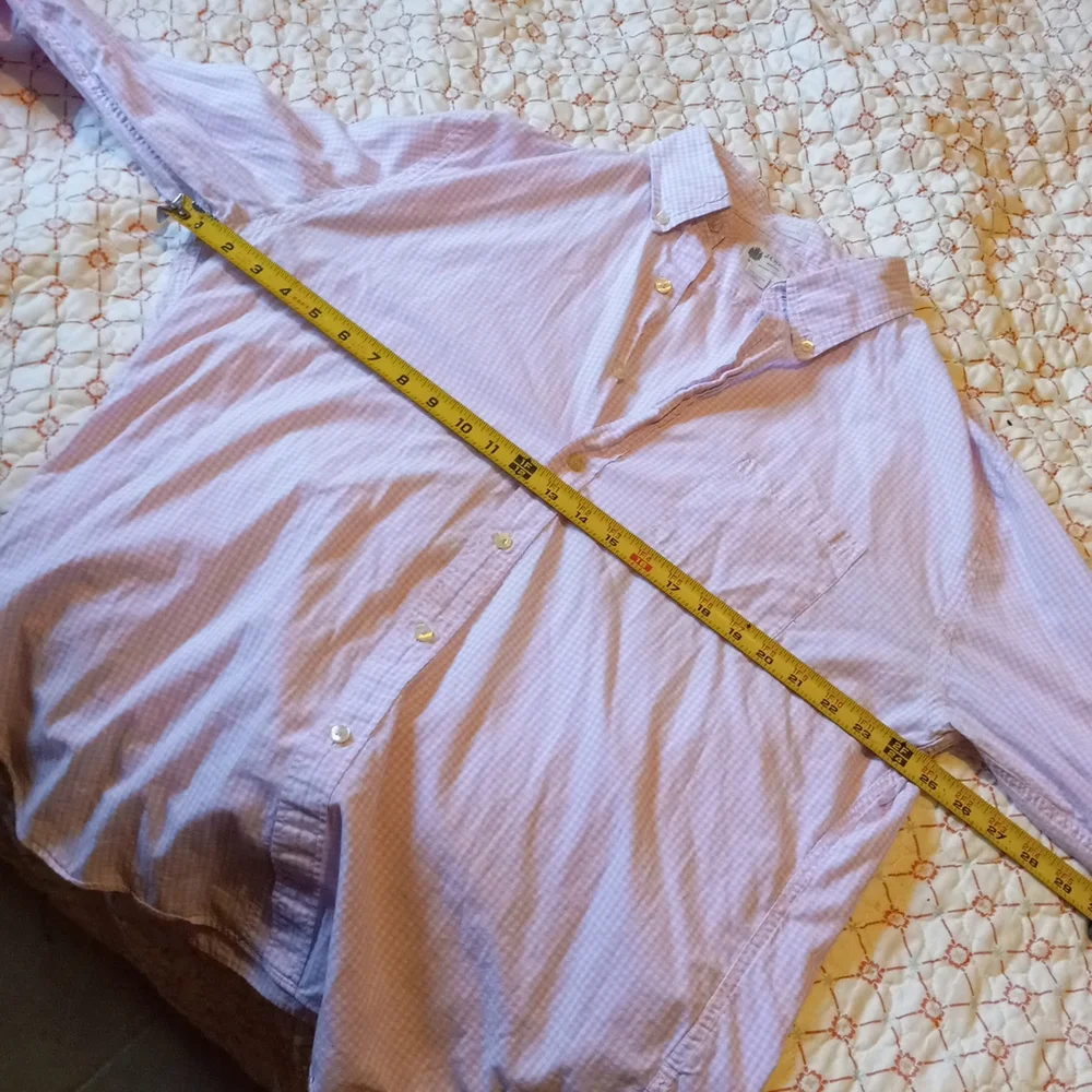 J crew gingham shirt